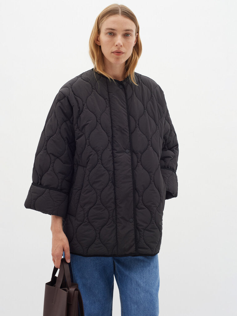 InWear Leigan Padded Jacket In Black