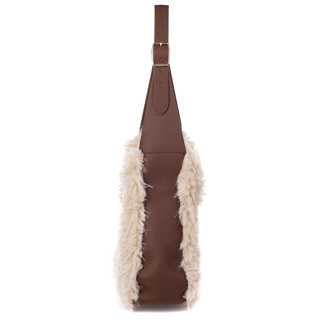 Fezz Faux Fur Bag in Whipped Cream