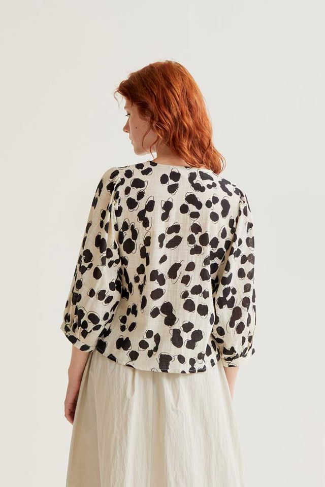 Dalmatian print shirt