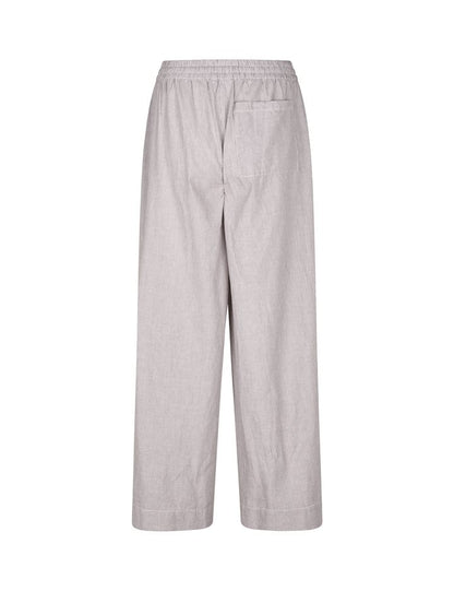 MbyM Clari Nadja Cotton Trouser in Blue &amp; White Stripe