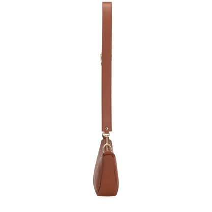 Slouch Crossbody In Tan