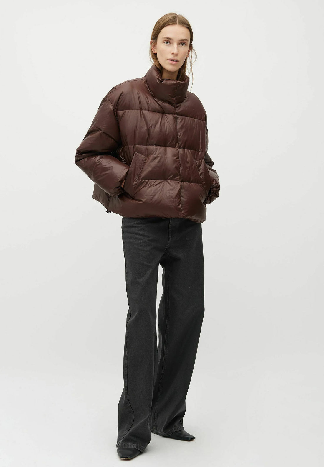 MbyM Seraphina Puffer in Java Brown