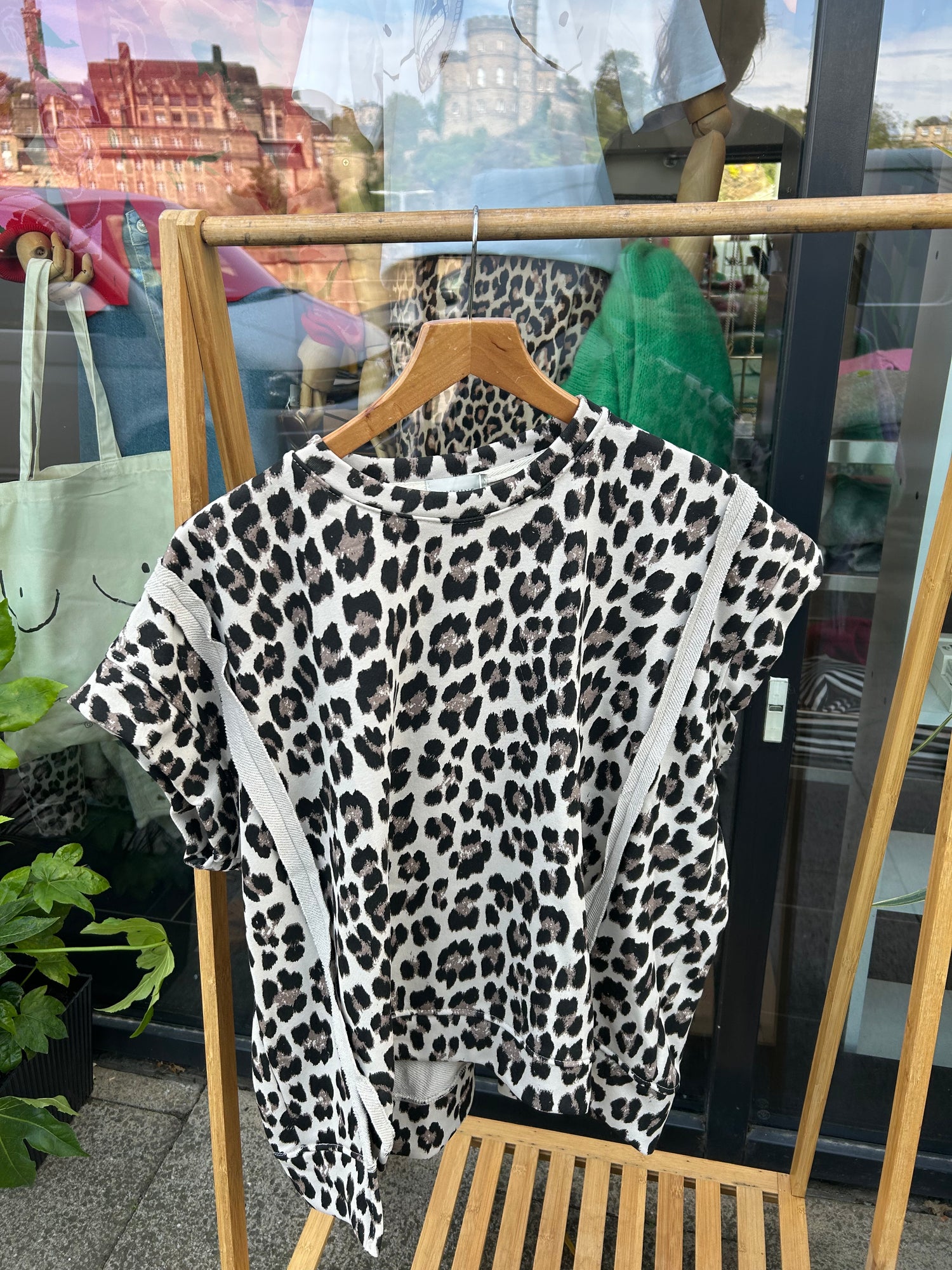 Willow Leopard Print Top (ONE SIZE)