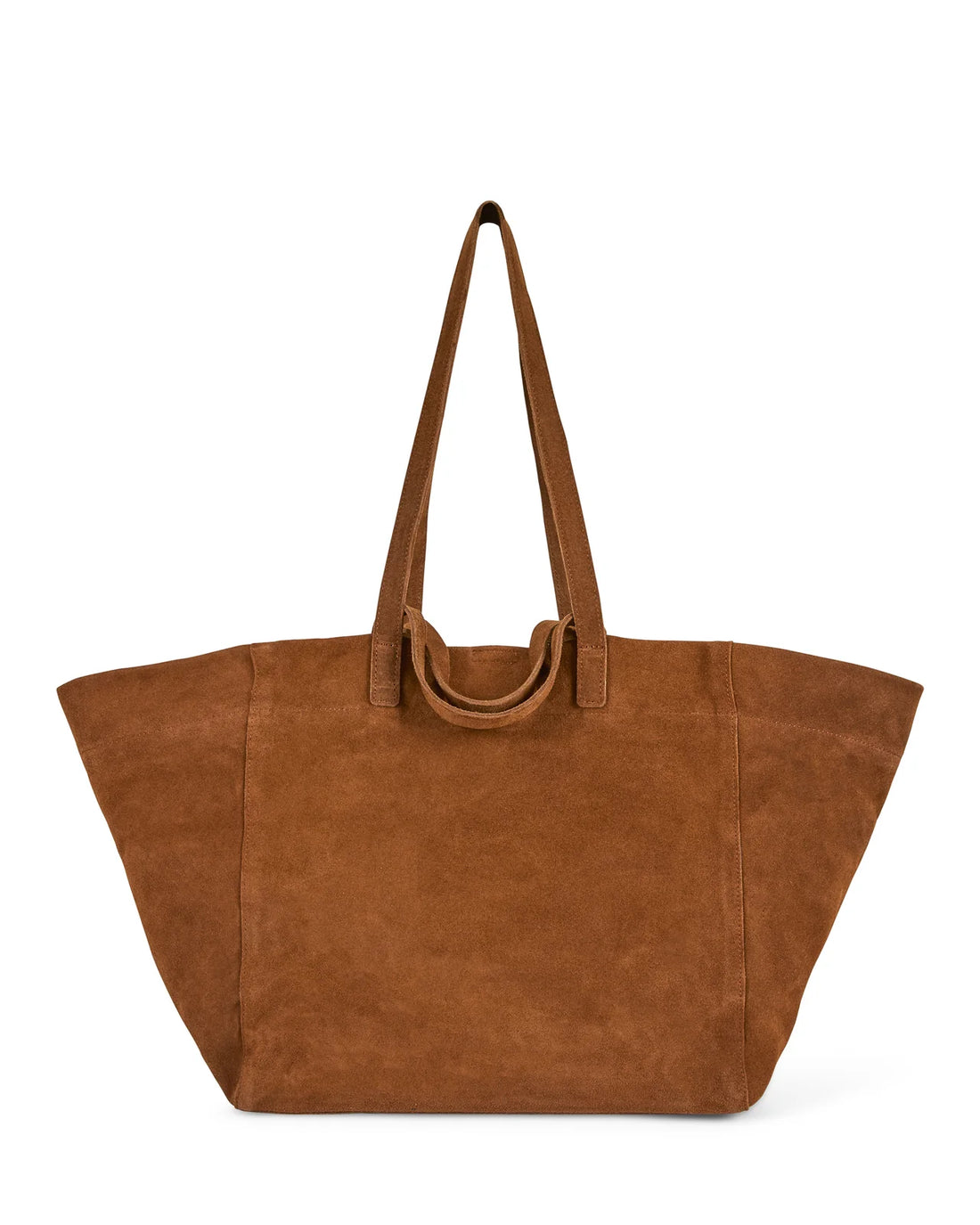 PRE-ORDER Soho Slouch Suede Bag in Tan