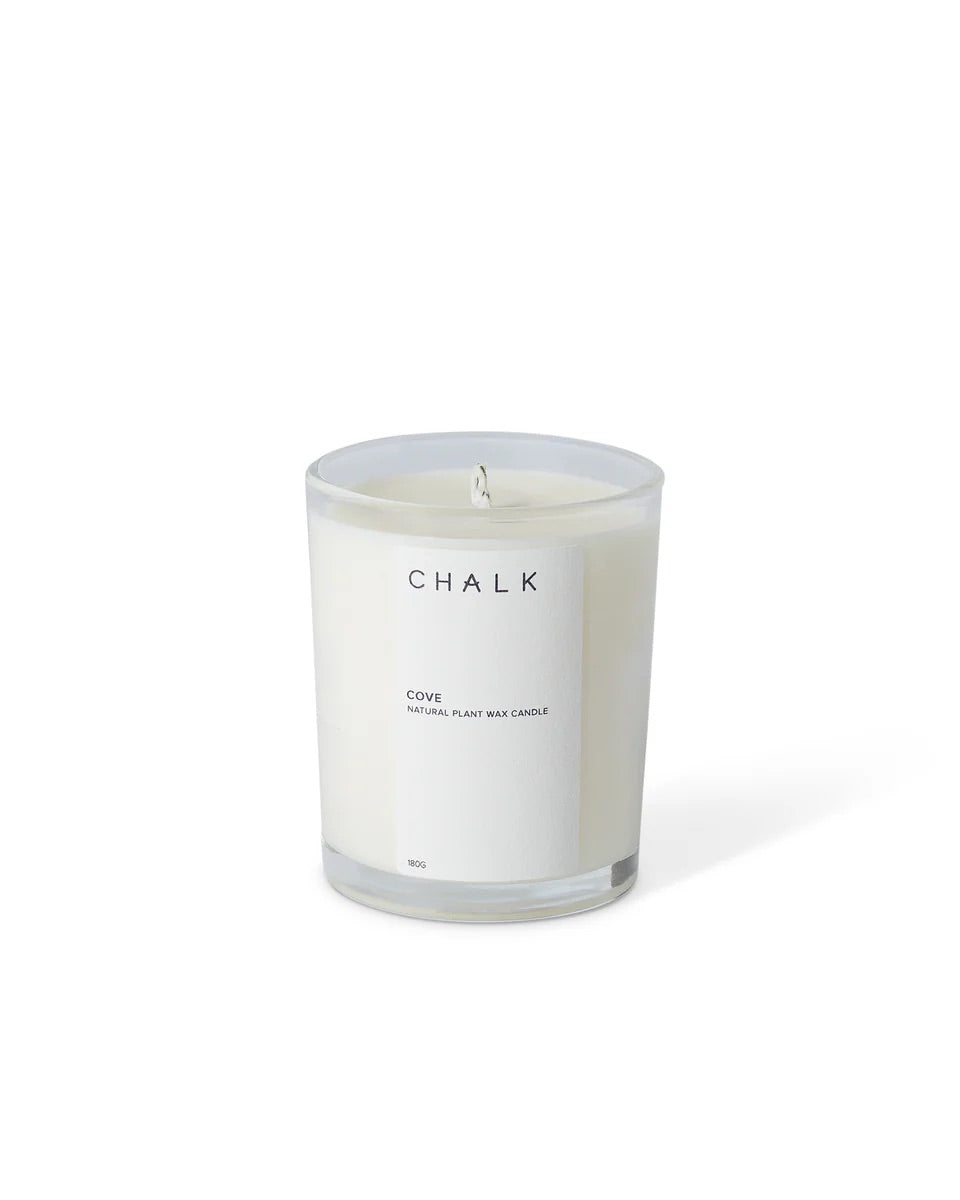 Chalk Luxury Hand Poured Candle in Cove