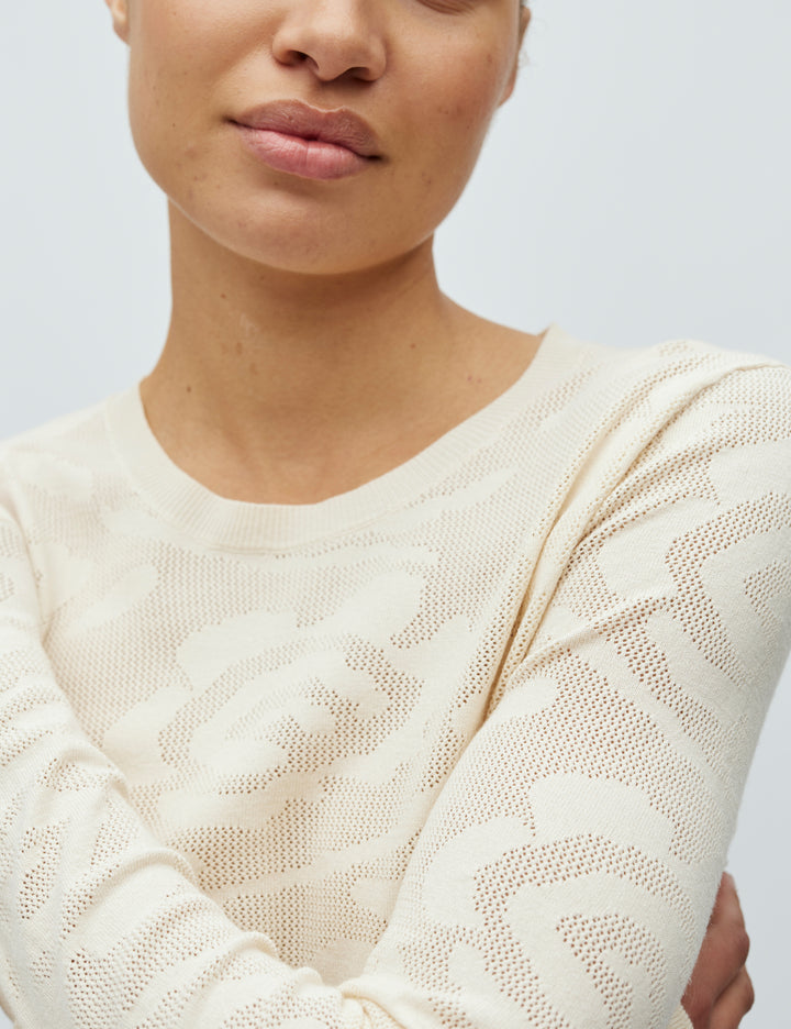 MbyM Cream Detailed Top