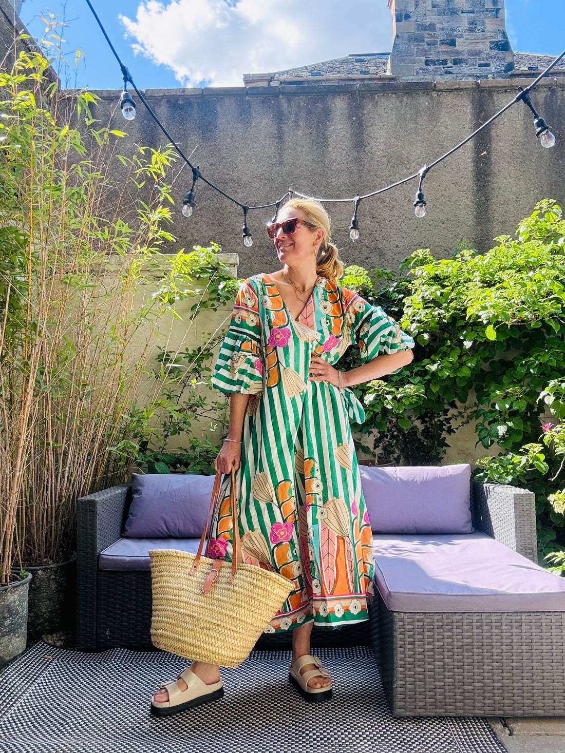The Bella Bold Print Dress (one size)