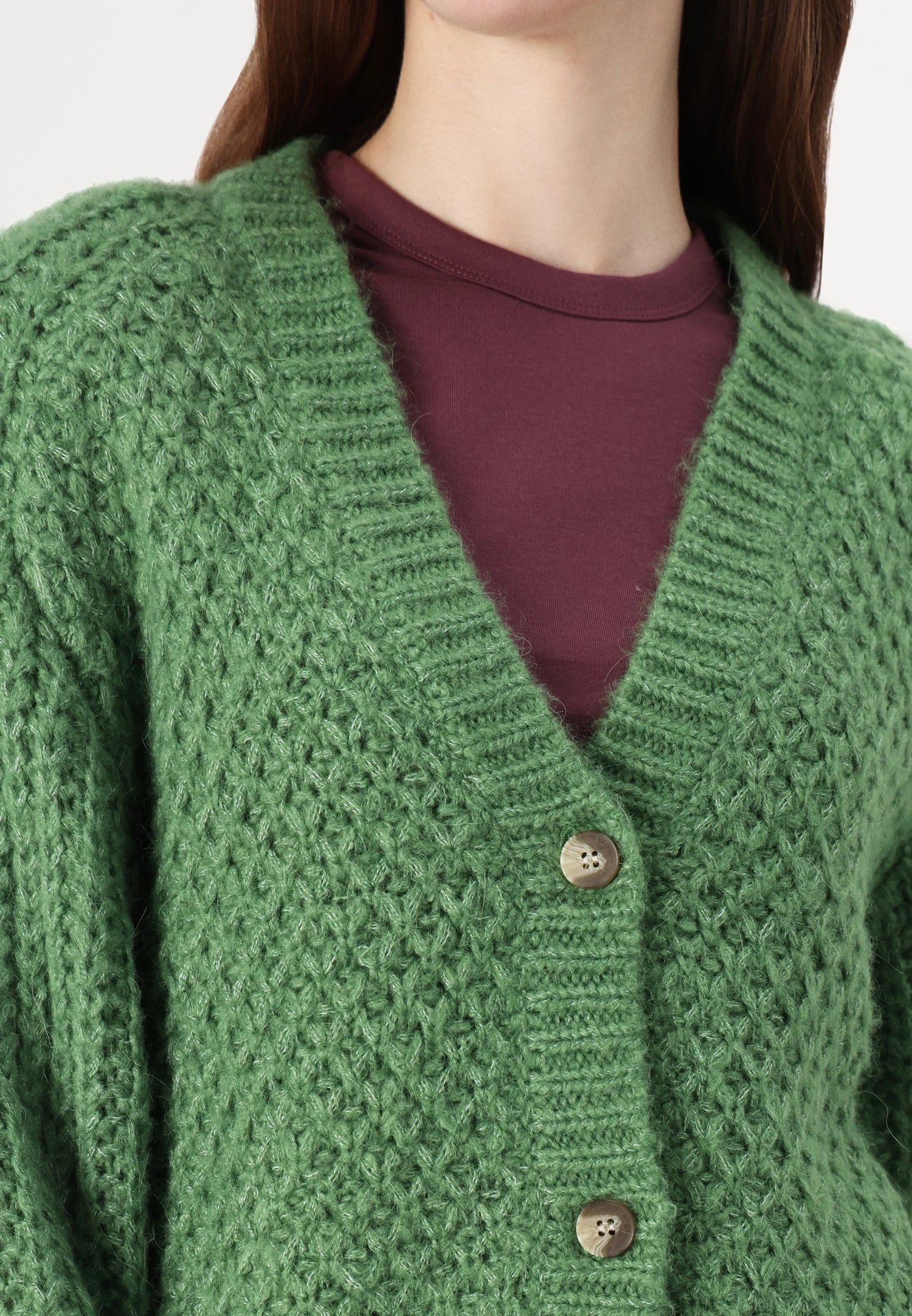 MSCH Amabelle Heidi Cardigan in Willow Bough Green