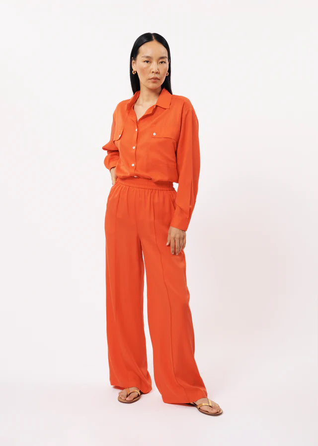FRNCH Palmina Trousers In Rouge