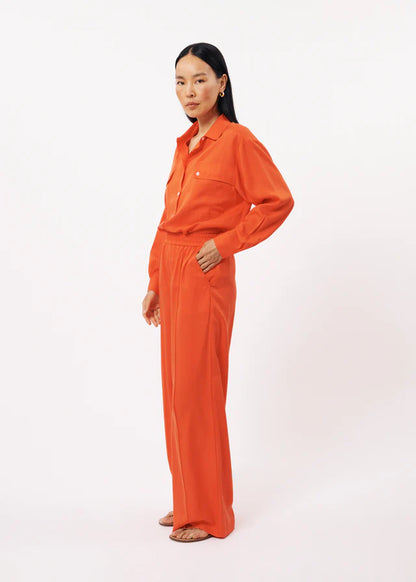 FRNCH Palmina Trousers In Rouge