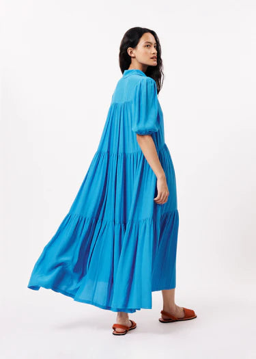 FRNCH Elif Maxi Dress In Electric Blue
