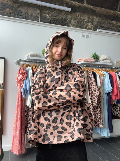 Rainkiss Classic Pink Panther Waterproof Anorak Poncho with Built in Carry Pouch (One Size)