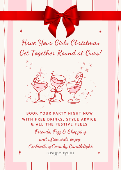 Book Your Christmas Party Night Round at Ours...
