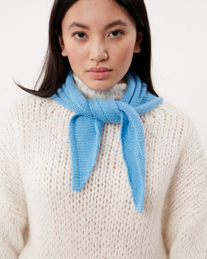 FRNCH Noah High Neck Knit in Creme