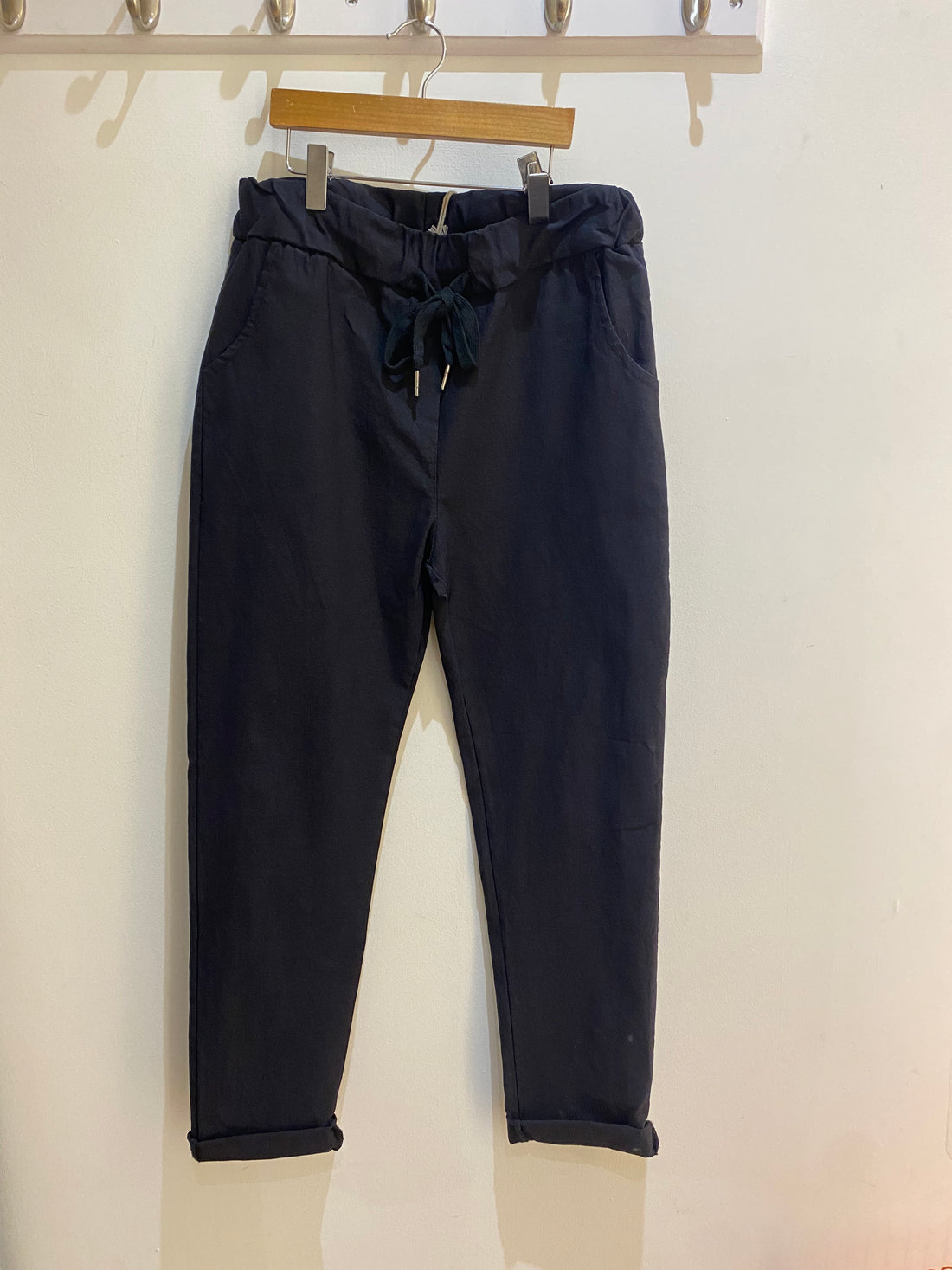 Super Stretch Black Twill Trouser - One Size (10-16)