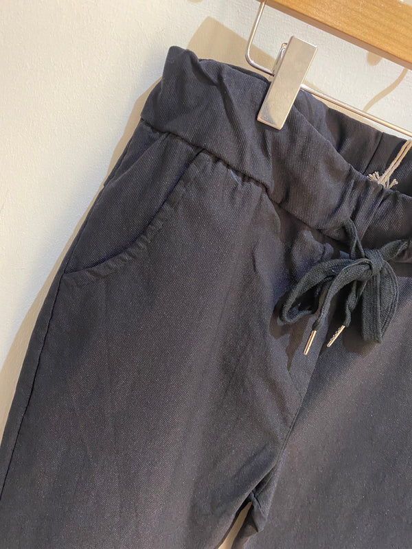 Super Stretch Black Twill Trouser - One Size (10-16)
