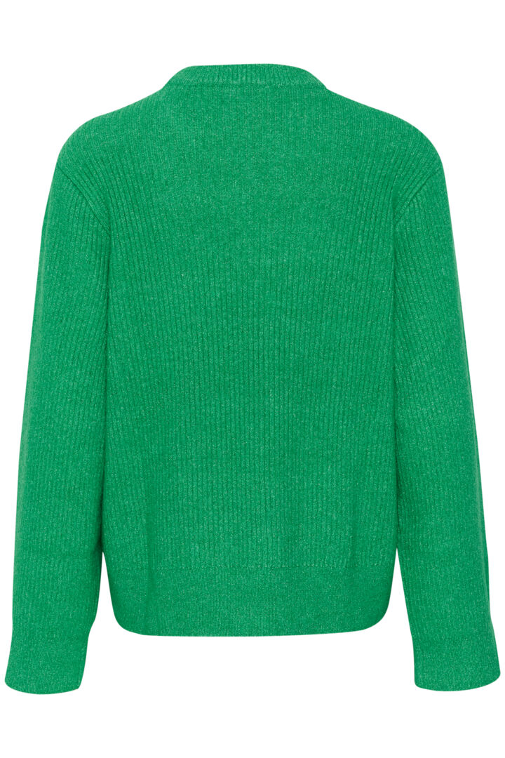 Saint Tropez Aika Sparkly Pullover in Jelly Bean Green
