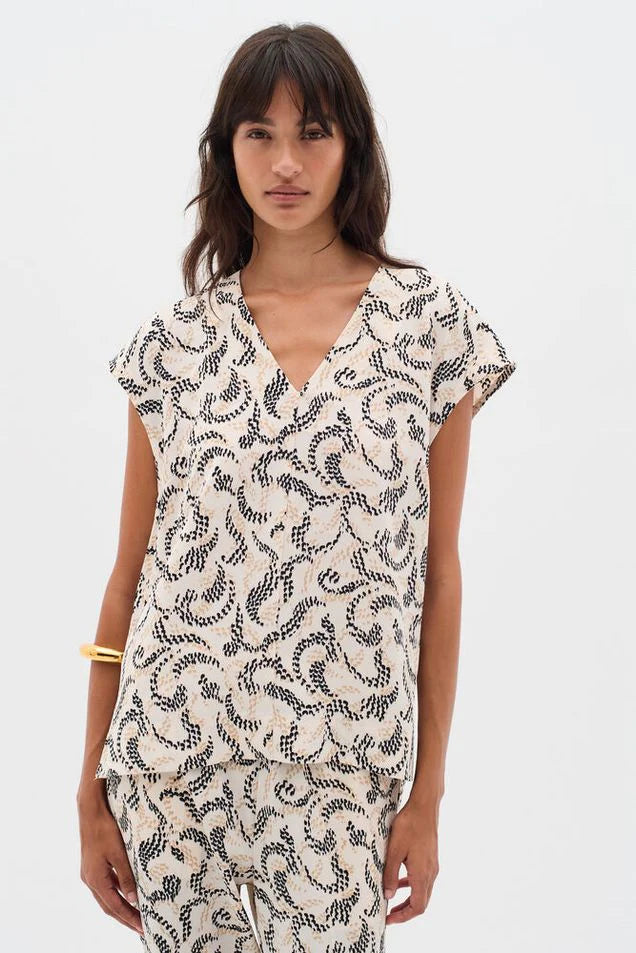 InWear Yafa Printed Top IW Top