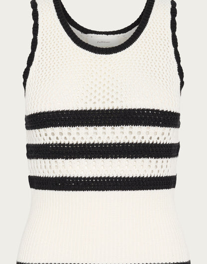 InWear Yancy Knitted Striped Tank Top IW Top