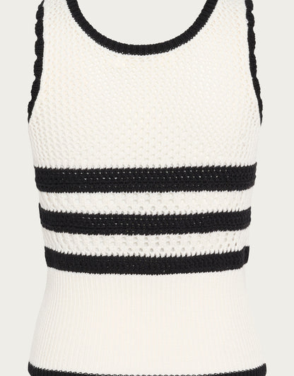 InWear Yancy Knitted Striped Tank Top IW Top