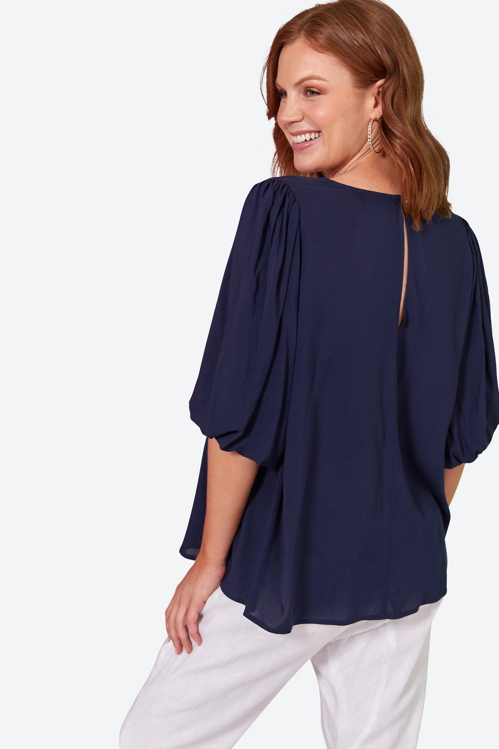Eb&amp;ive Easy Esprit Top In Sapphire