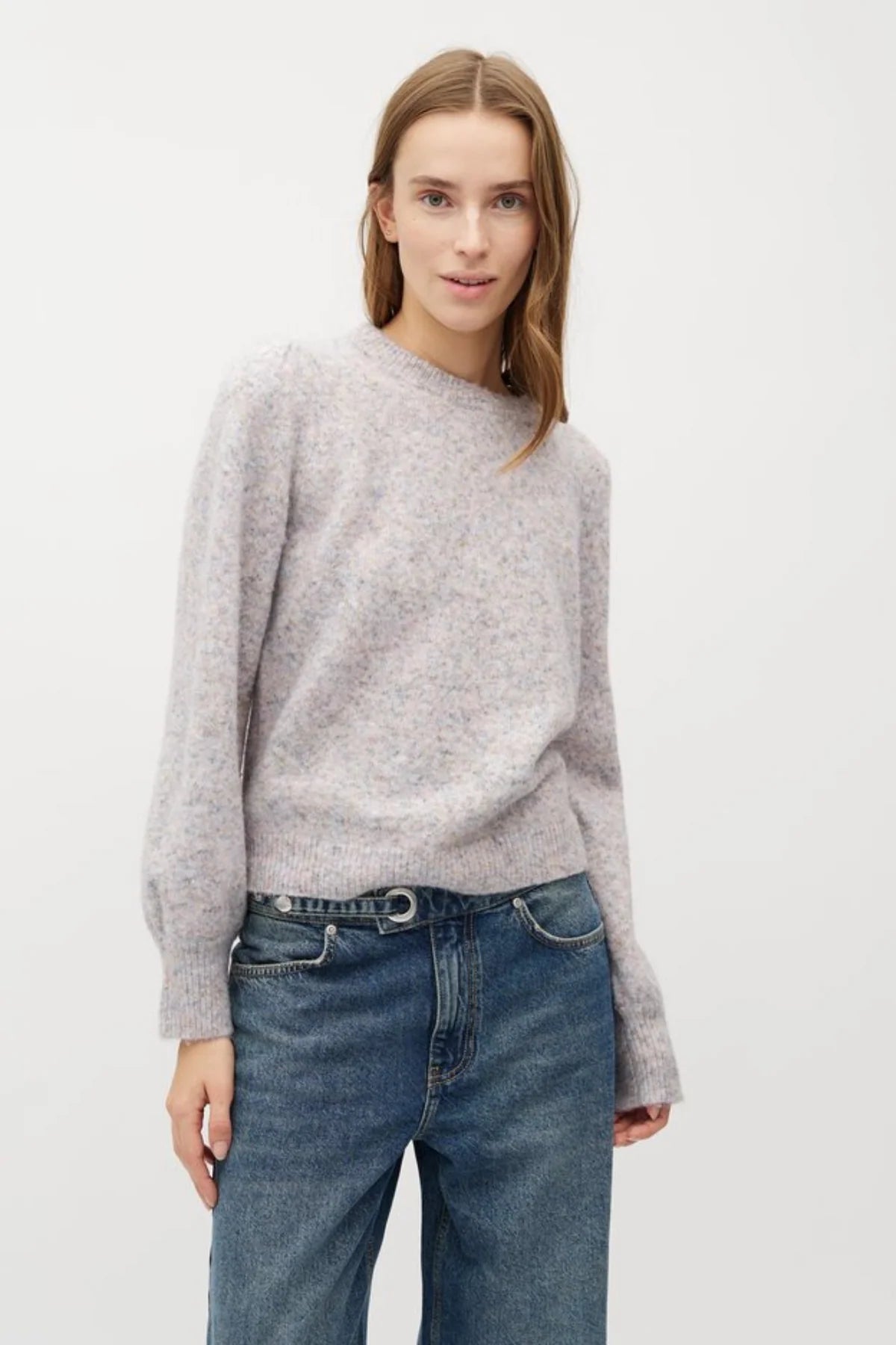 MbyM Farrell Knit in Pearl Melange