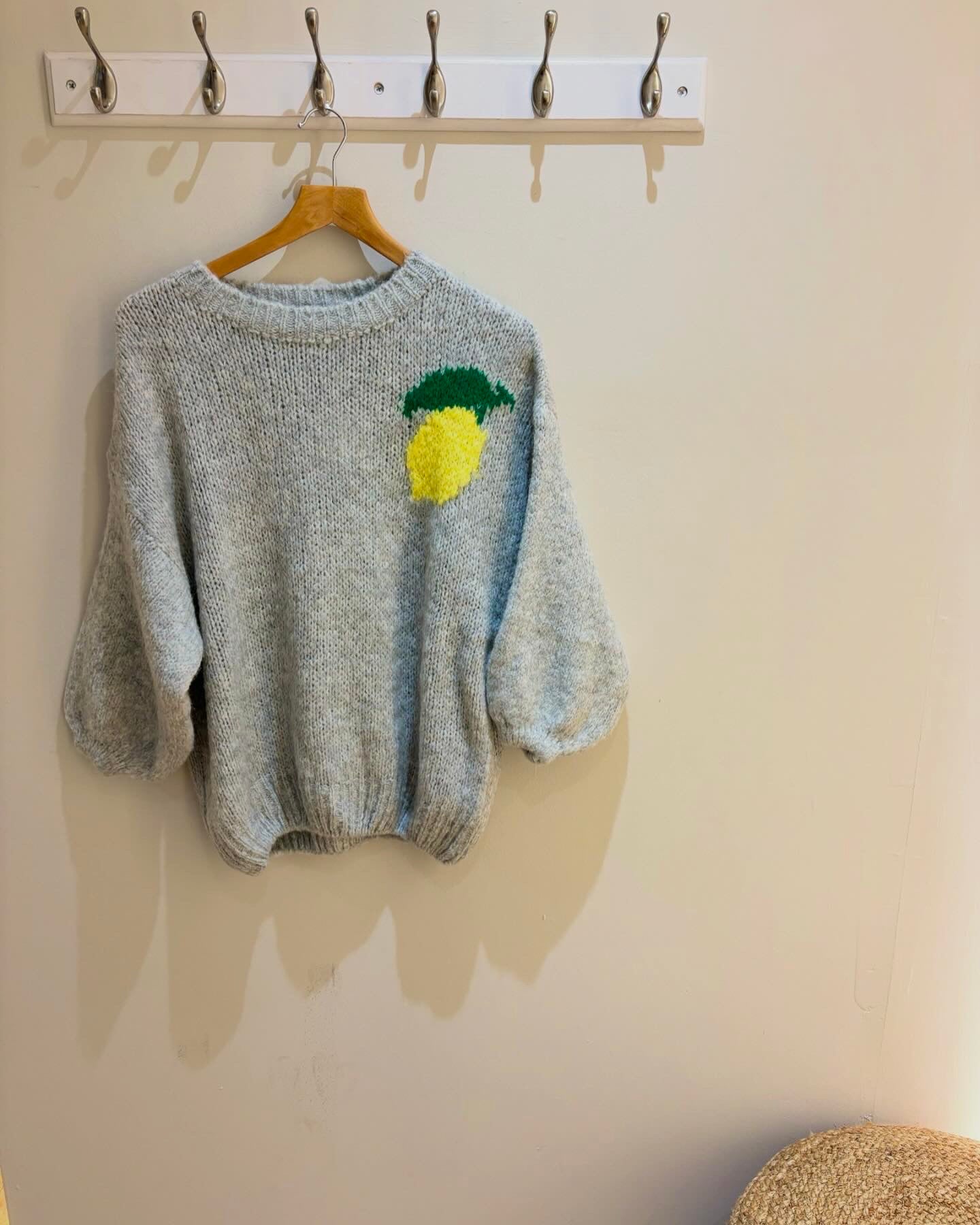 Lemons Mohair Jumper - grey