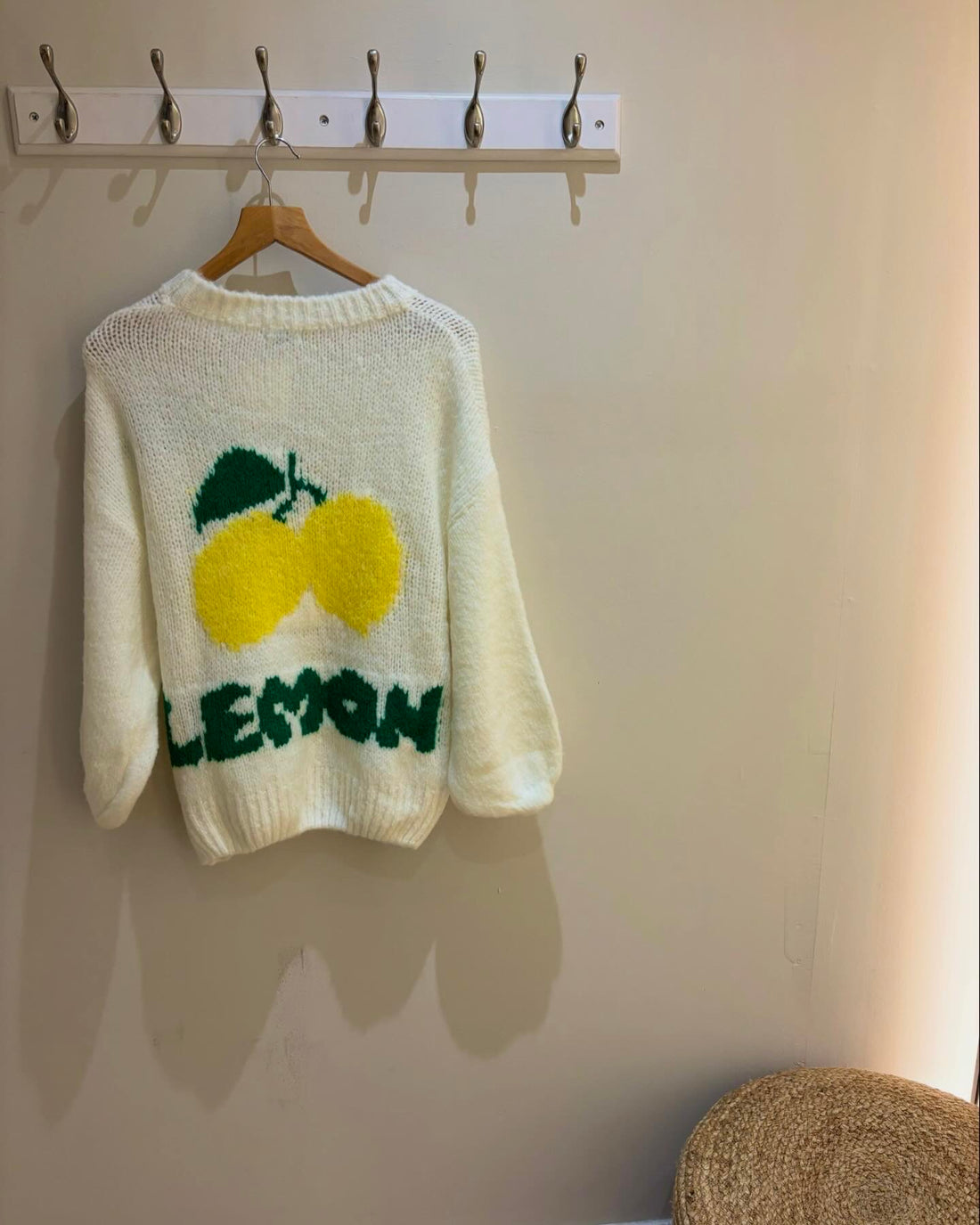 Lemons Mohair Jumper - cream