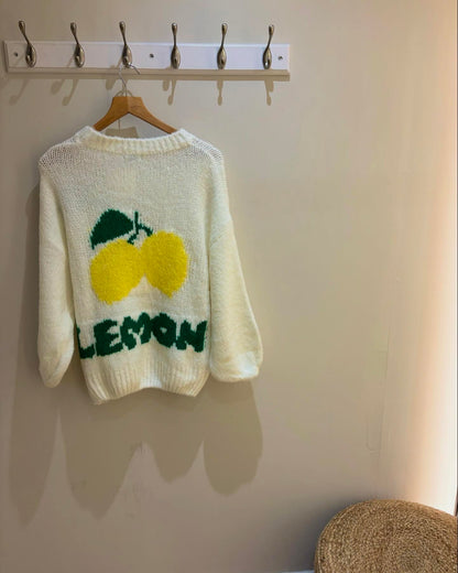 Lemons Mohair Jumper - cream