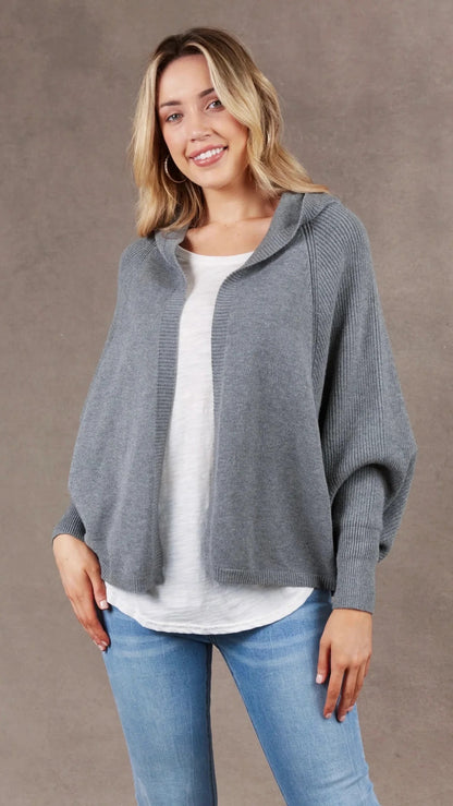 Eb &amp; Ive Nawi Cardigan in Smoke (ONE SIZE)