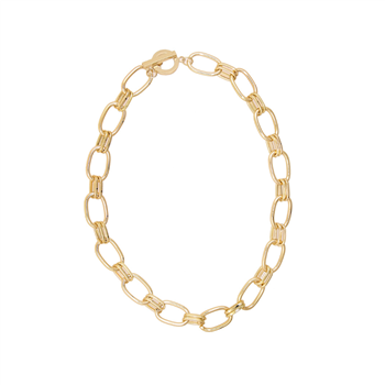 Hoopa Chunky Gold Chain Necklace