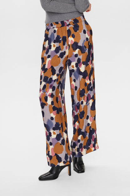 Numph Nugrit Trousers in Dress Blue