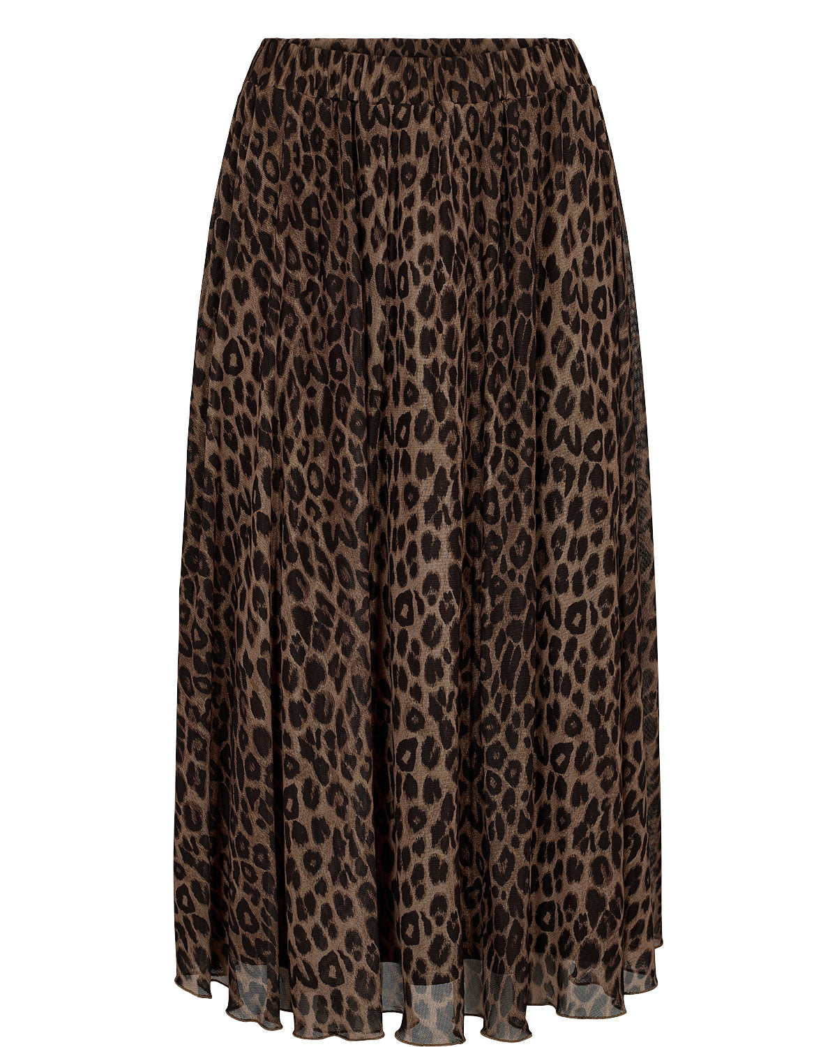 Numph Nuleona Mesh Skirt  in Tiger&