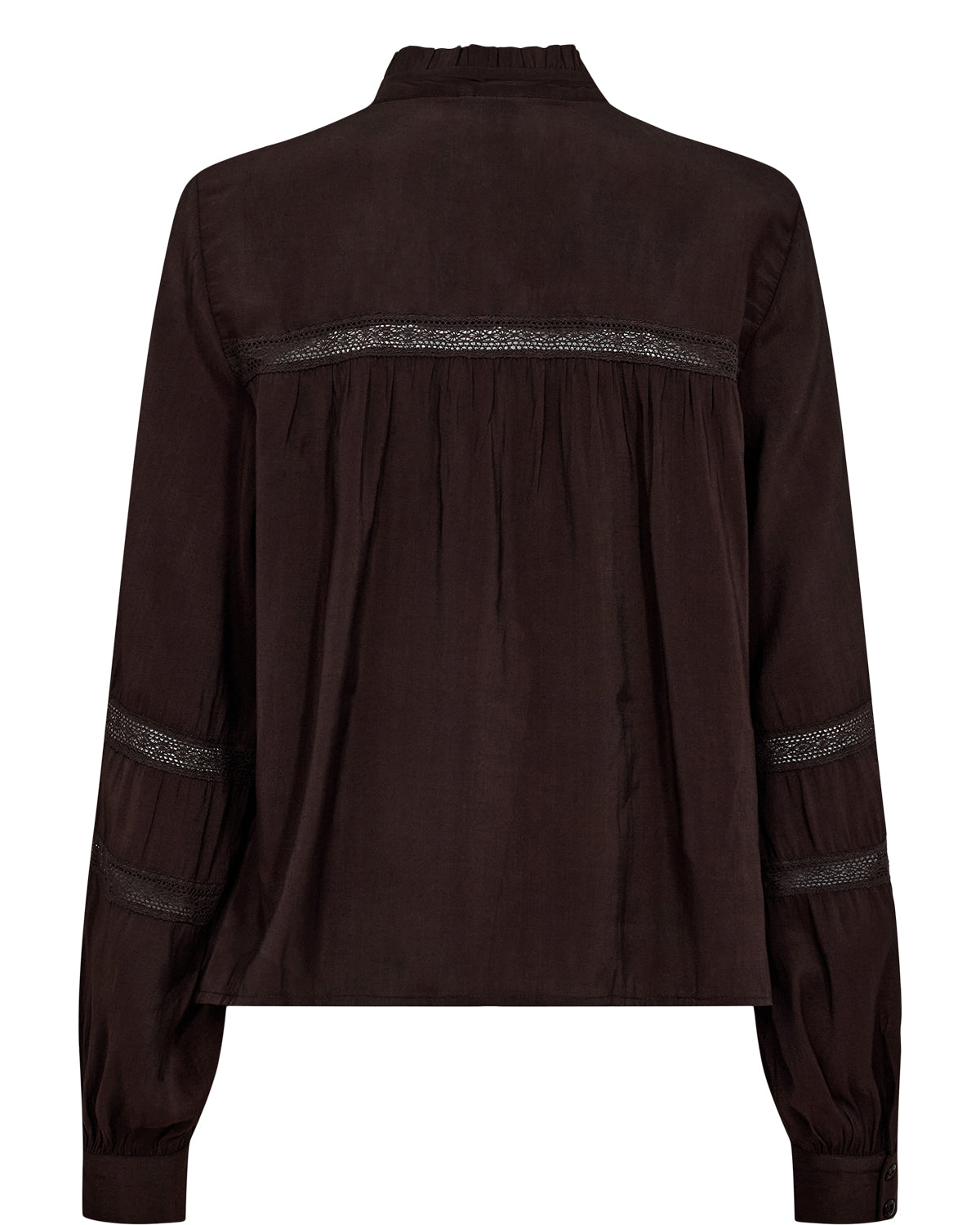 Numph Nurika Shirt in Black Coffee