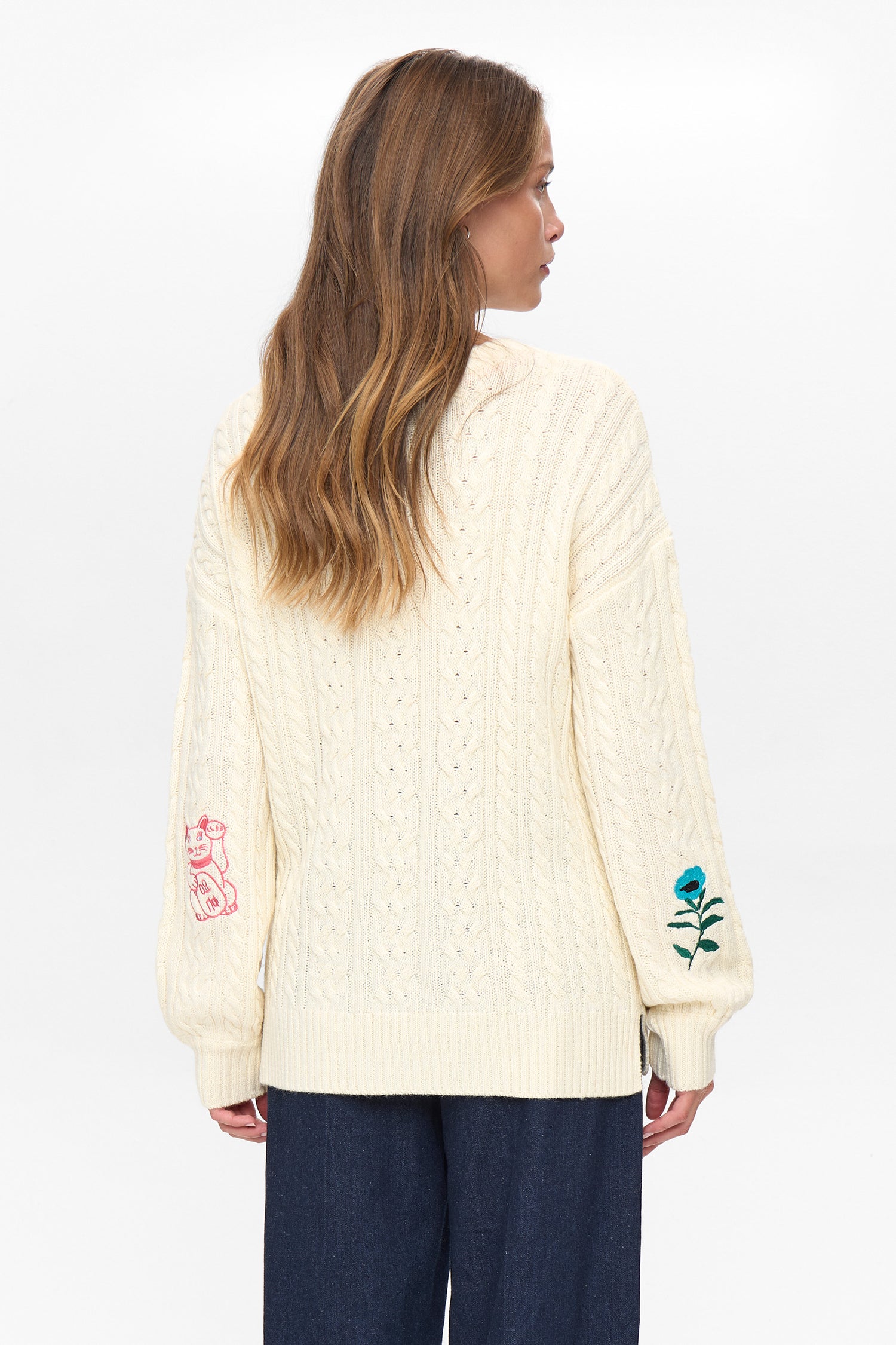 Numph Nulysa Knit in Pristine