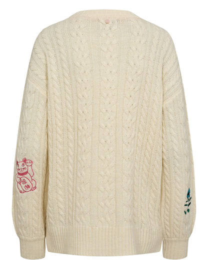 Numph Nulysa Knit in Pristine