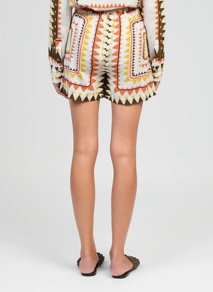 ANGE RIVILANE Shorts, Picoty Olive