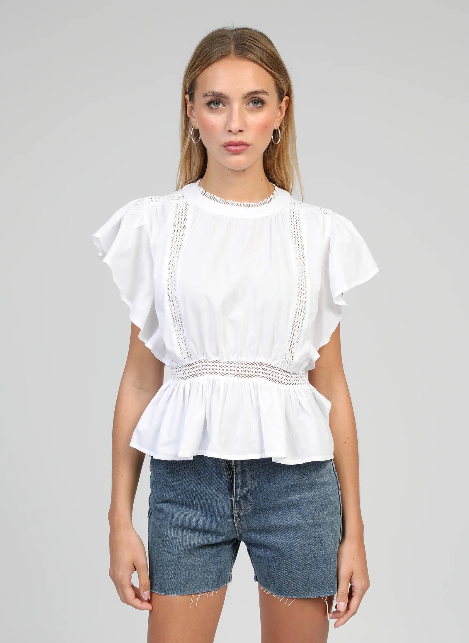 ANGE SALEKINA White Top