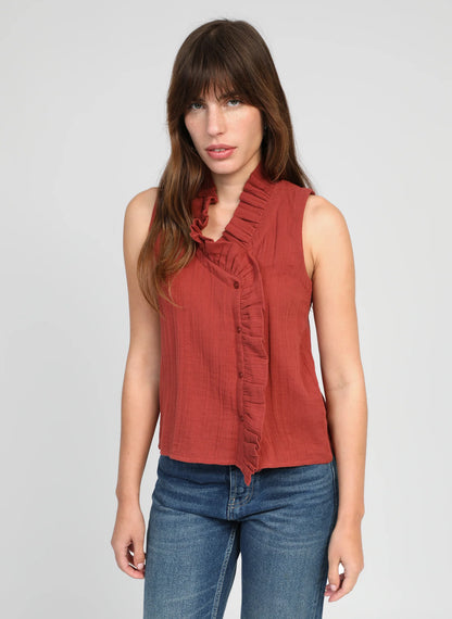 ANGE SILOE Top in Brick