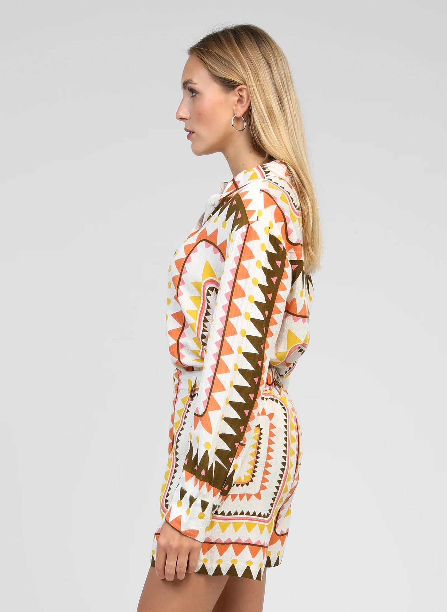 ANGE SIVILANE Shirt, Picoty Olive