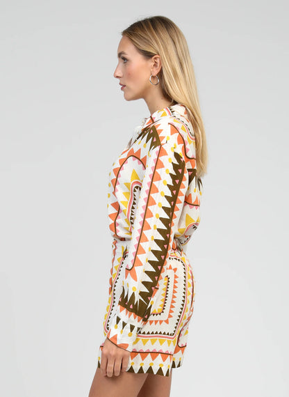 ANGE SIVILANE Shirt, Picoty Olive