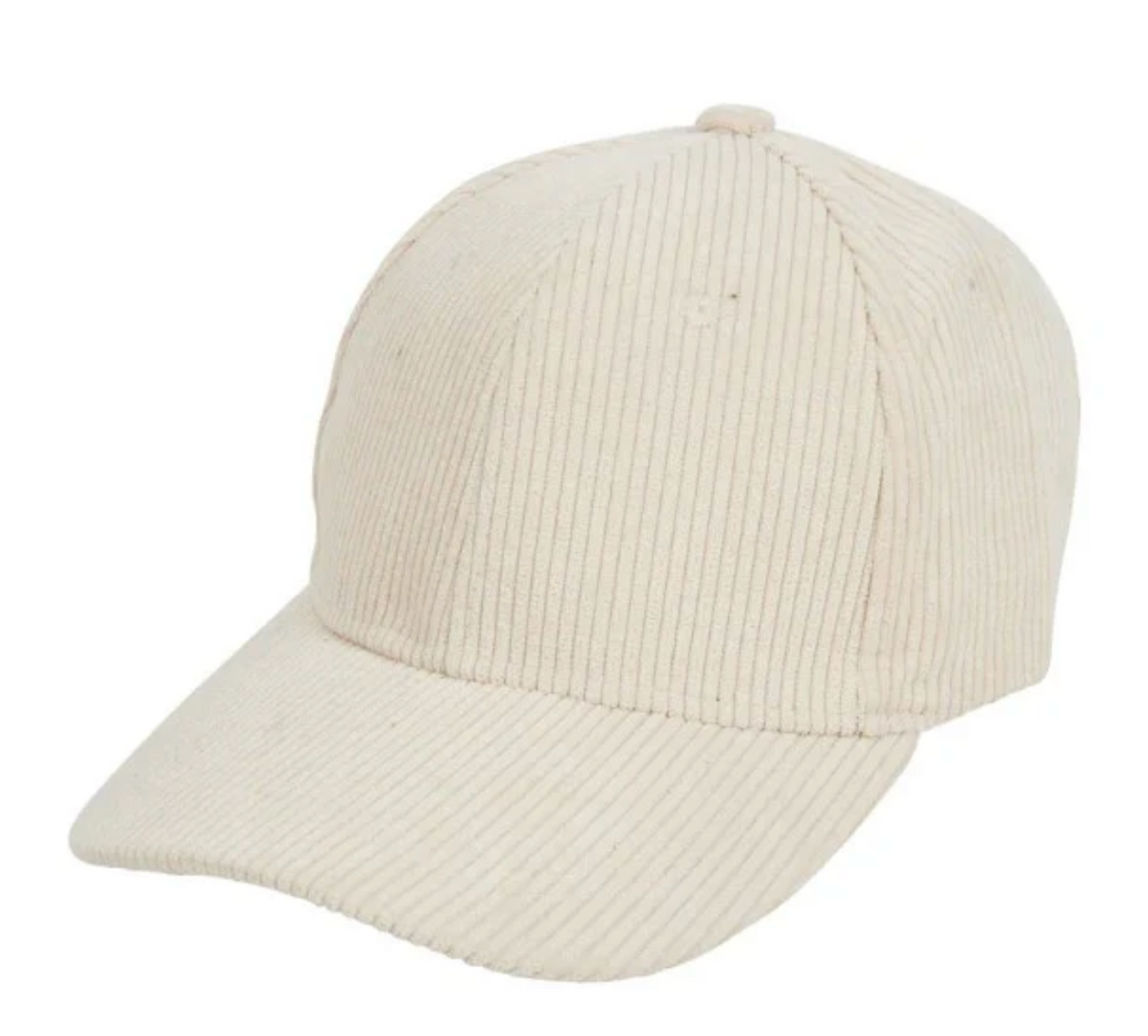 Eb &amp; Ive Cord Cap in Vanilla (ONE SIZE)