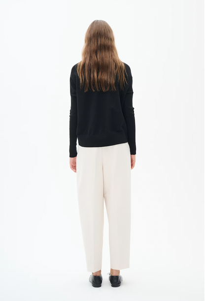 InWear Zella Barrel Trouser In Whisper White
