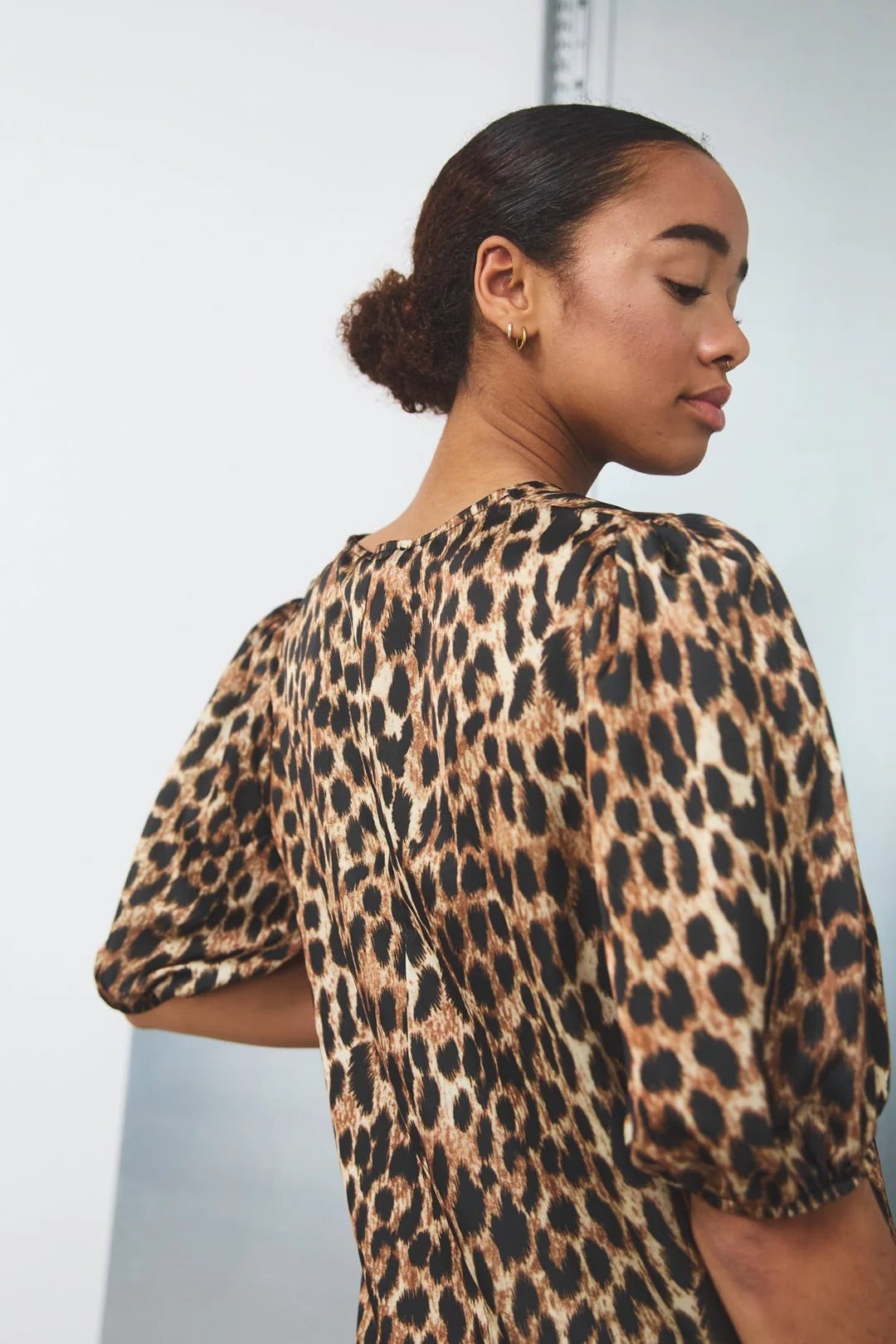 Tamera Dress in Animal Print