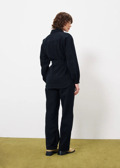 Frnch Lisandre Shirt Jacket in Black