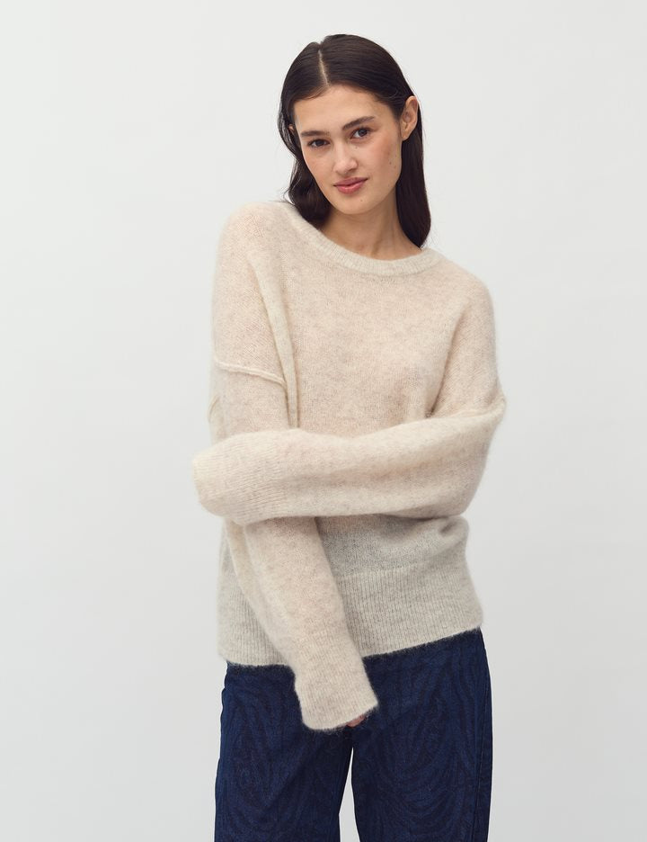 MbyM Monday Jumper in Oat Melange