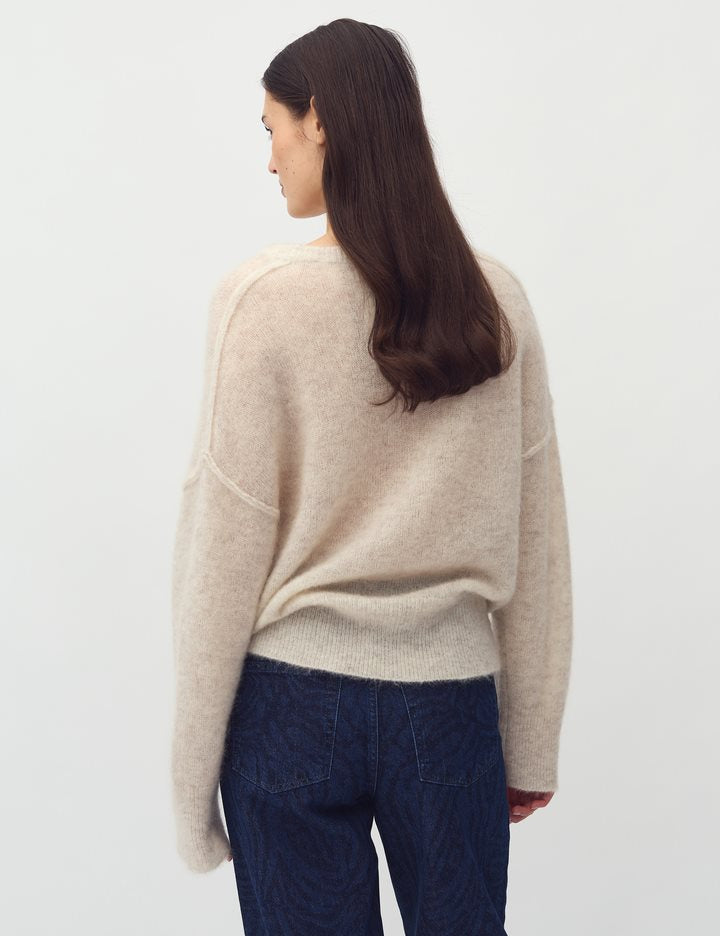 MbyM Monday Jumper in Oat Melange