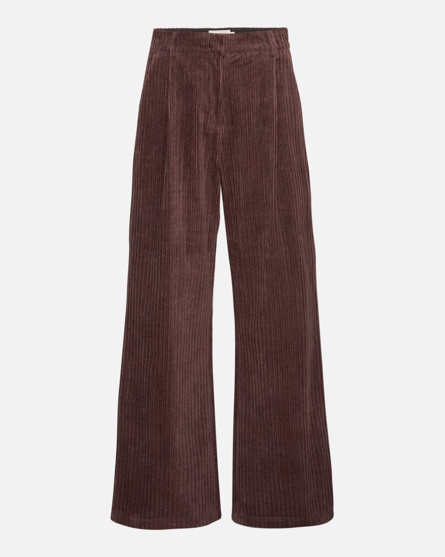 MSCH Liesel Cord Wide Leg Trouser in Rasin