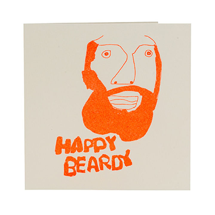 ARTHOUSE Unlimited Happy Beardy Card