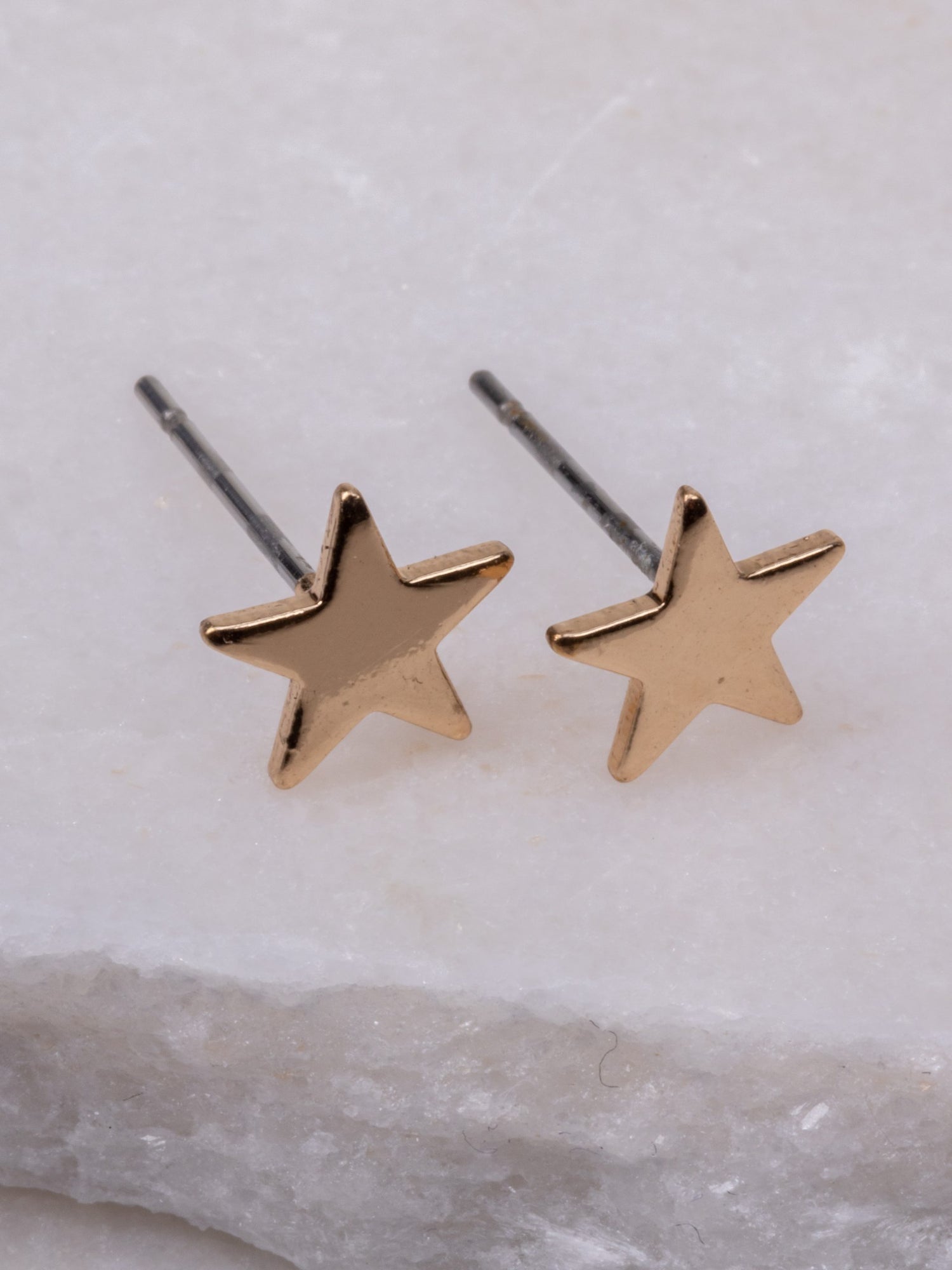 Olia Jewellery Louisiana Star Earrings - Gold